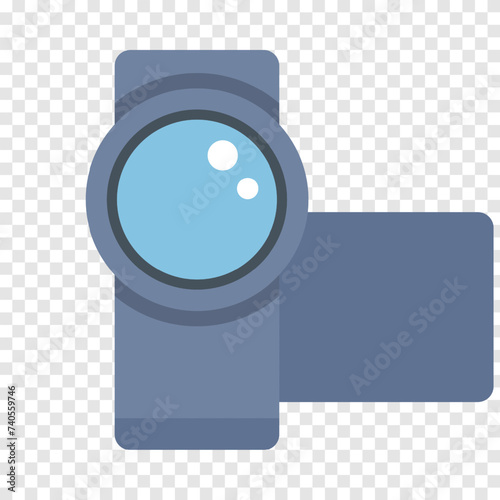 Video camera line icon. Film, video, camera, shooting, recording, cameraman, director, cinema, frame, editing, lens, live broadcast. Vector line icon for business and advertising