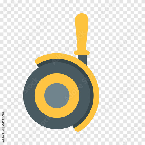 Saw line icon. Surgical, manual, tool, blade, chainsaw, cutting, construction, safety, logging, repair, equipment. Vector line icon for business and advertising