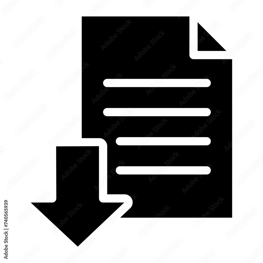 download document icon