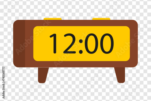 Vintage alarm clock line icon. Time, hands, minutes, sand, alarm clock, dial, mechanism, ticking, second, wall, pendulum, watchmaker, timer. Vector line icon for business and advertising