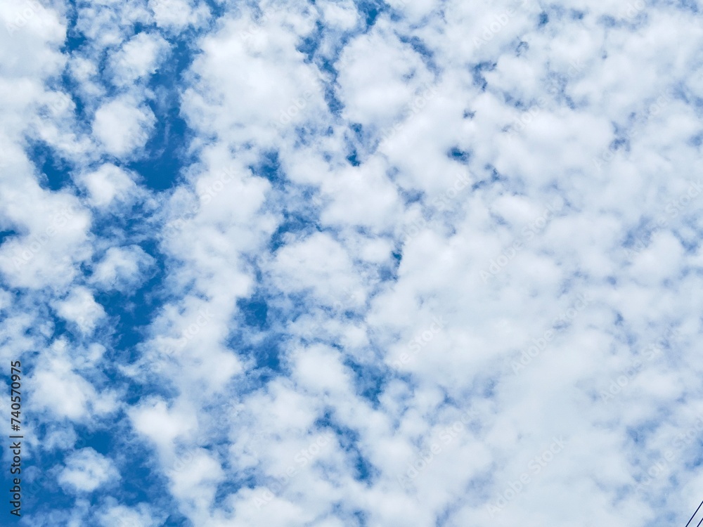 White beautiful cloud on blue sky, White fluffy clouds in the blue sky. White beautiful cloud on blue sky, White fluffy clouds in the blue sky.