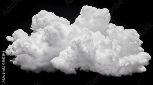 A monochromatic image of a cloud, suitable for various design projects
