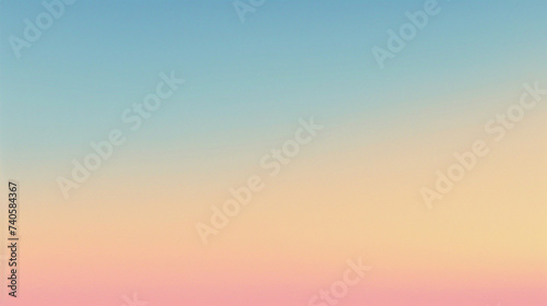 Blurred color gradient orange pink blue grainy color gradient background. Website background. Copy paste area for text