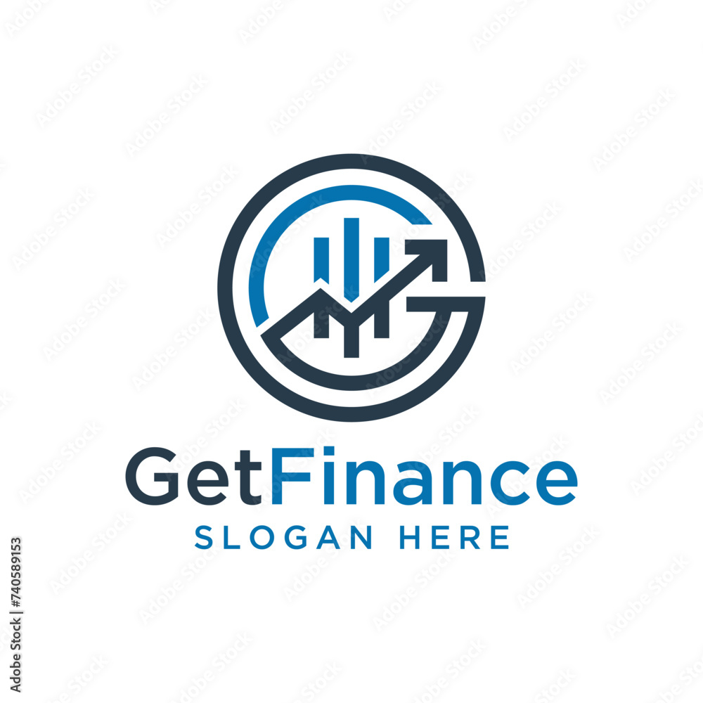 concept finance logo design vector illustration concept finance logo design vector illustration