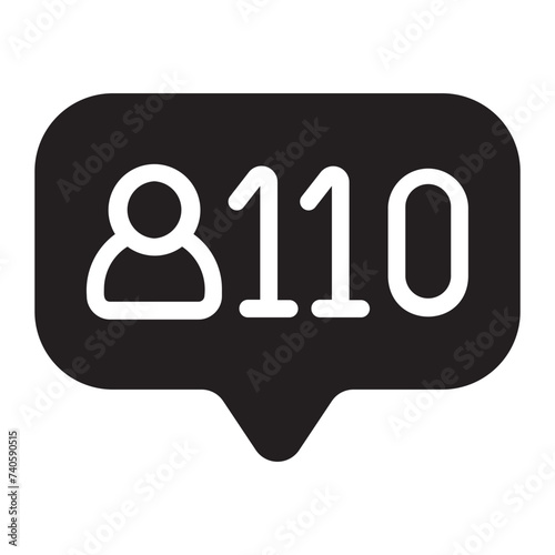 followers glyph icon