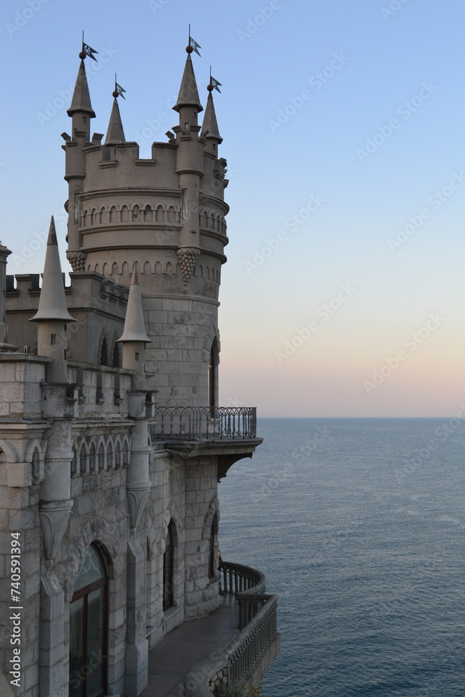 castle on the water