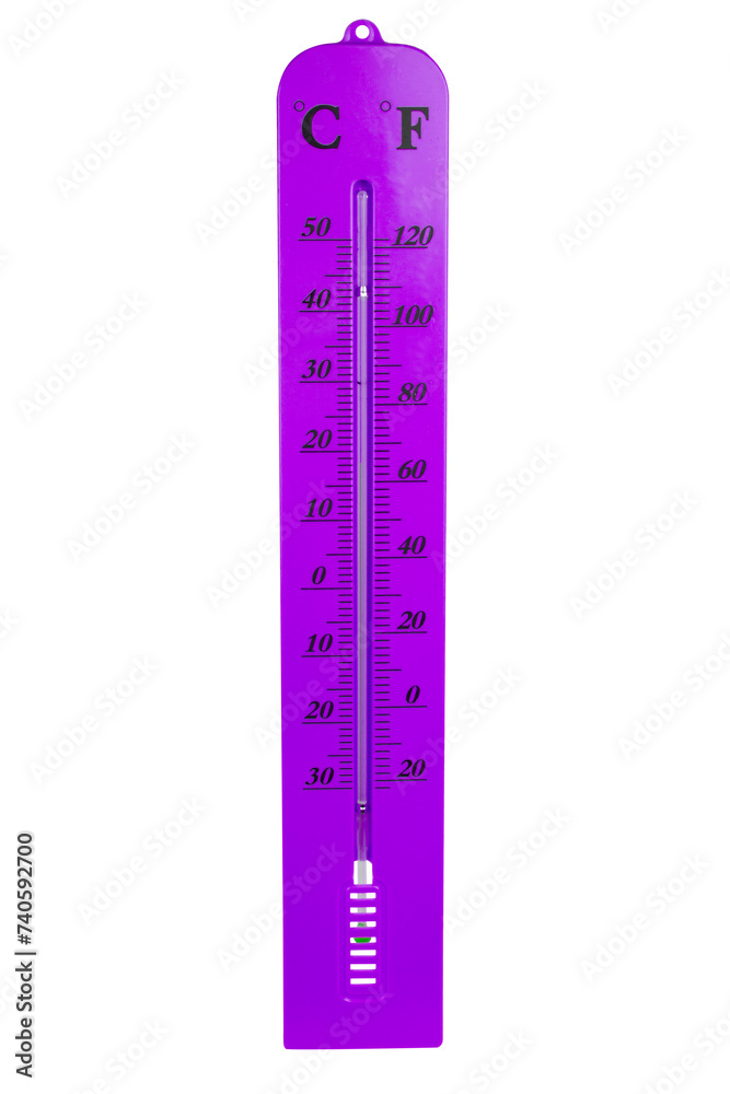 Temperature isolated on white background. with clipping path Temperature isolated on white background. with clipping path