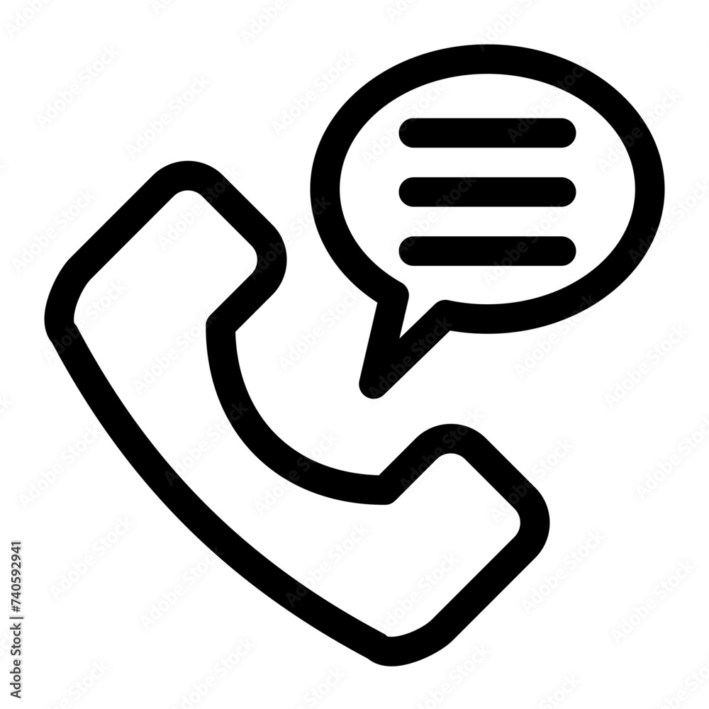 customer service line icon customer service line icon