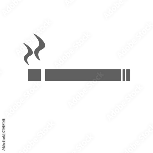 smoking cigarette and smoke