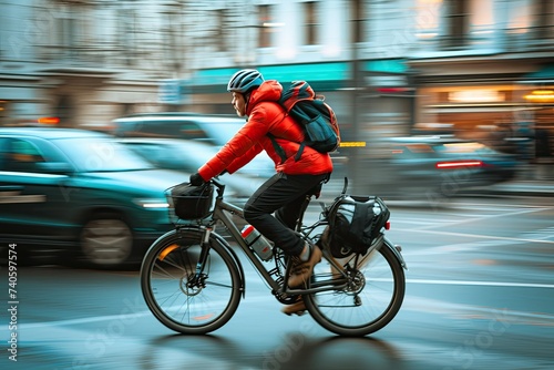 bike ride in the city