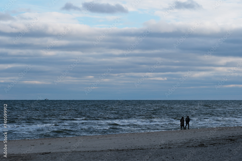 Ostseestrand bei Sellin, Insel Rügen, Deutschland