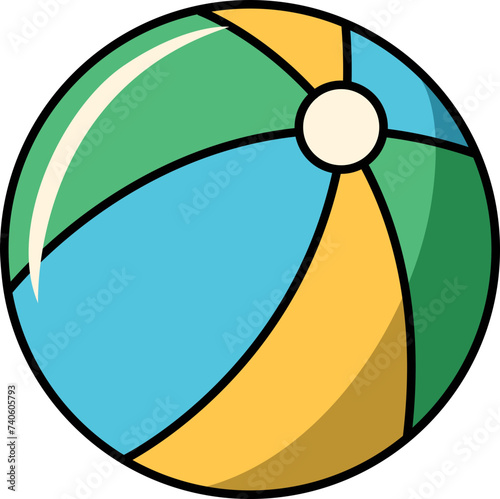 illustration of a ball (ID: 740605793)