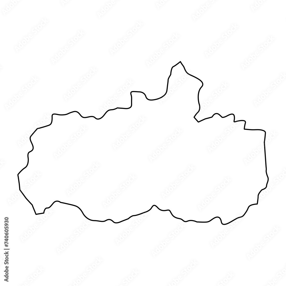 Tungurahua Province map, administrative division of Ecuador. Vector illustration. Tungurahua Province map, administrative division of Ecuador. Vector illustration.