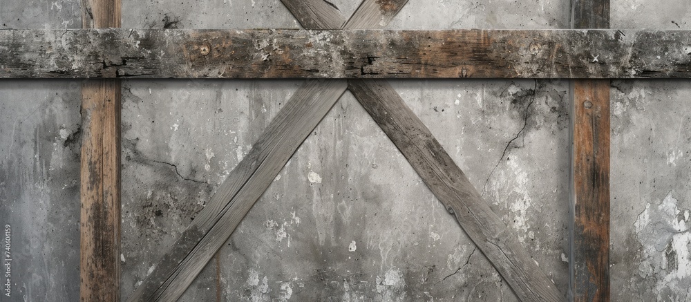 This photo showcases a close-up view of a weathered wooden door, featuring intricate details and textures. Perched on the door is a small bird, adding a touch of nature to the scene. This photo showcases a close-up view of a weathered wooden door, featuring intricate details and textures. Perched on the door is a small bird, adding a touch of nature to the scene.