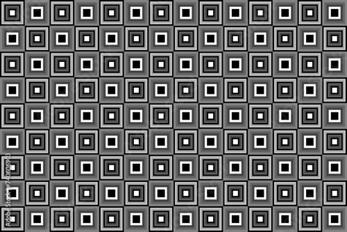 Dark black geometric grid background. Modern dark abstract vector texture.