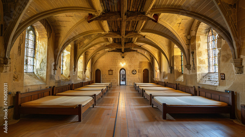 Interior of the dormitory of the Royal. © Daniel