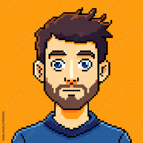 Pixel Art Self Portrait Generator