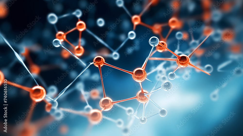 Molecular structure background Molecular structure background