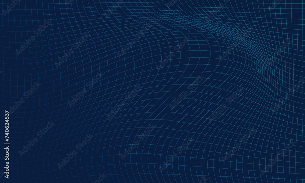 Wavy wireframe abstract background Wavy wireframe abstract background