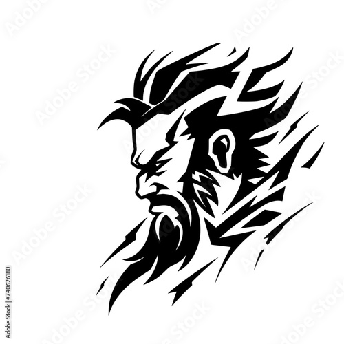 Wallpaper Mural Zeus logo icon Generative AI Torontodigital.ca