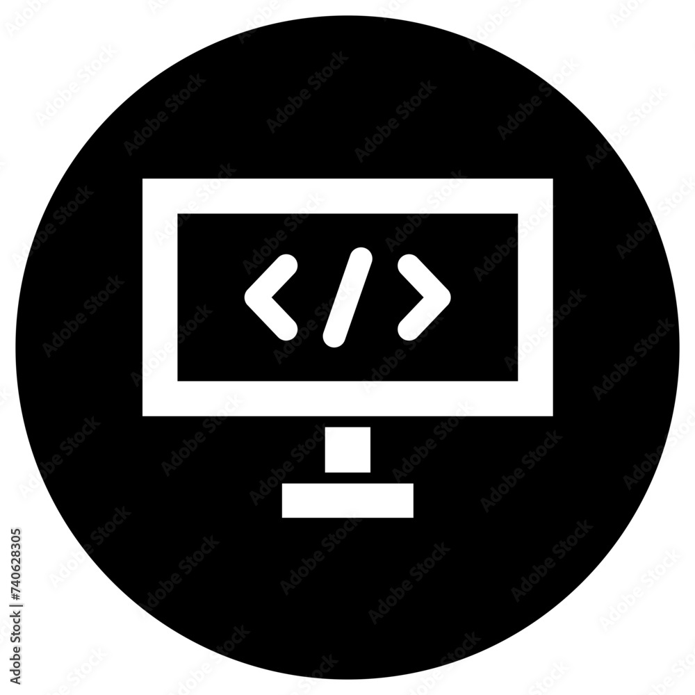 Hacked Vector Icon Design Illustration Hacked Vector Icon Design Illustration
