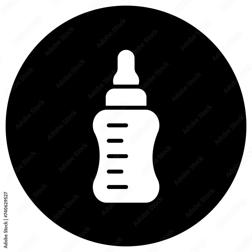 Baby bottle Vector Icon Design Illustration Baby bottle Vector Icon Design Illustration