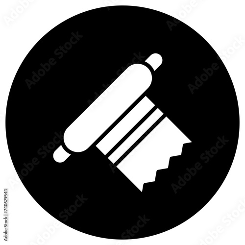Plastic wrap Vector Icon Design Illustration