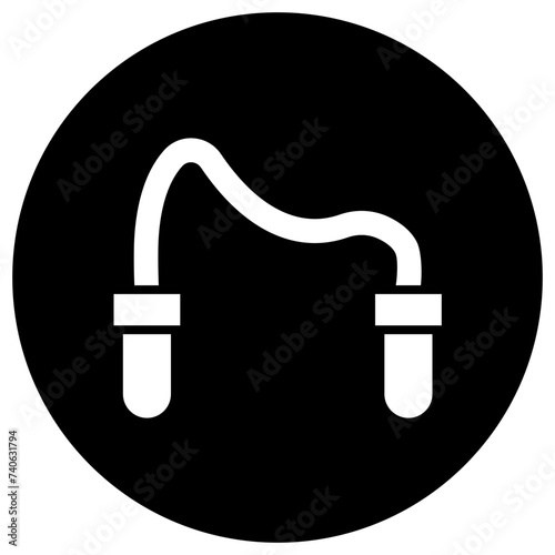 Jumping rope Vector Icon Design Illustration