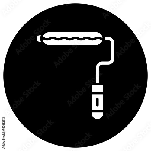 Paint roller Vector Icon Design Illustration