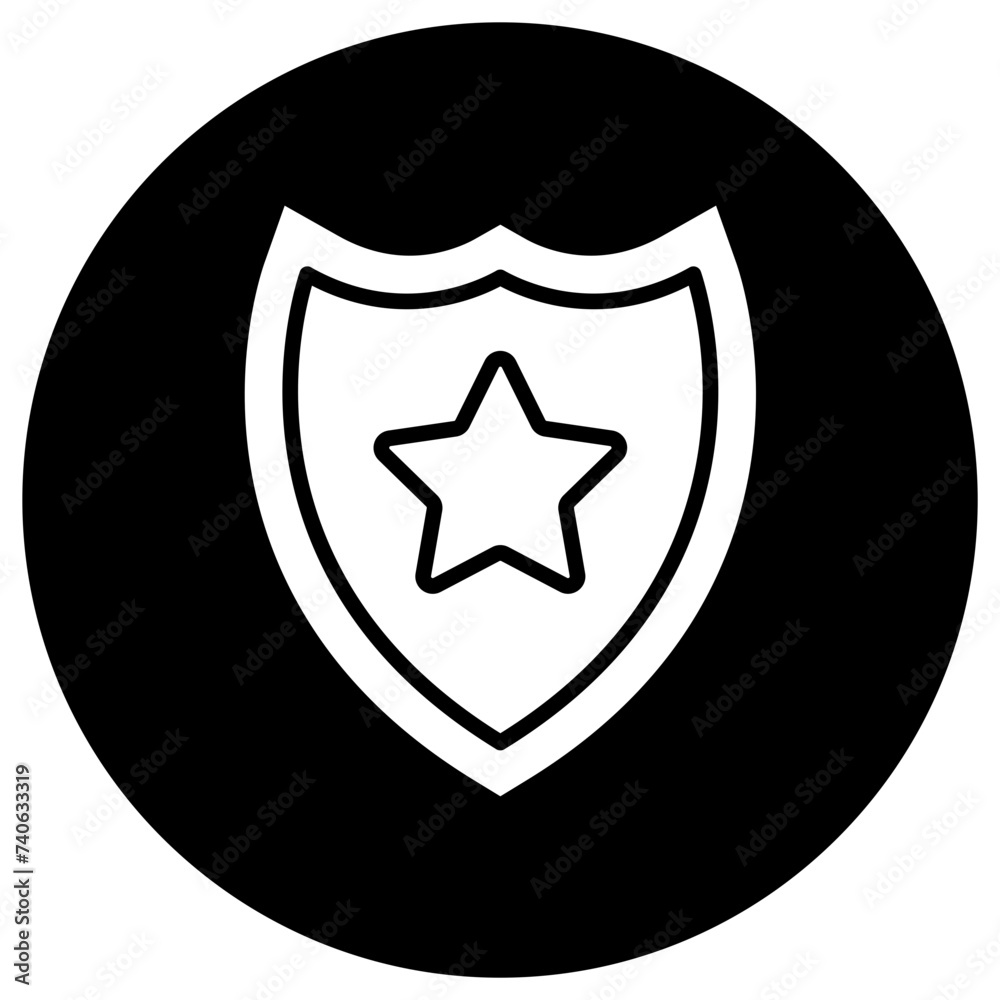 Shield Vector Icon Design Illustration Shield Vector Icon Design Illustration