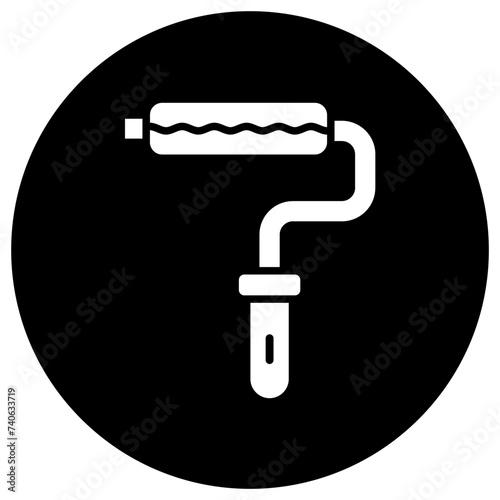 Paint roller Vector Icon Design Illustration