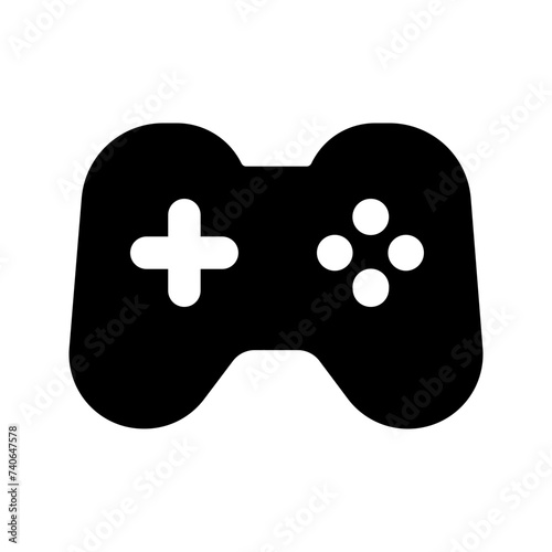 gamepad glyph icon
