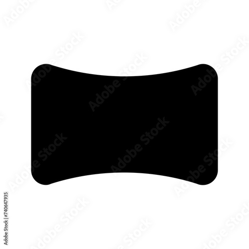 panorama glyph icon