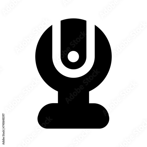 webcam glyph icon