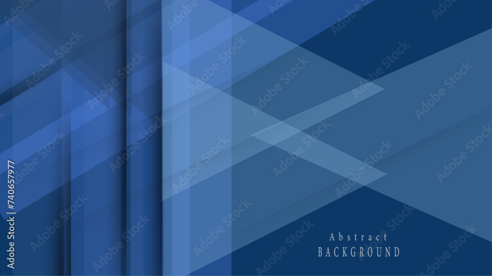 Obraz premium Abstract blue low poly with geometry concept background. Vector graphic illustration.