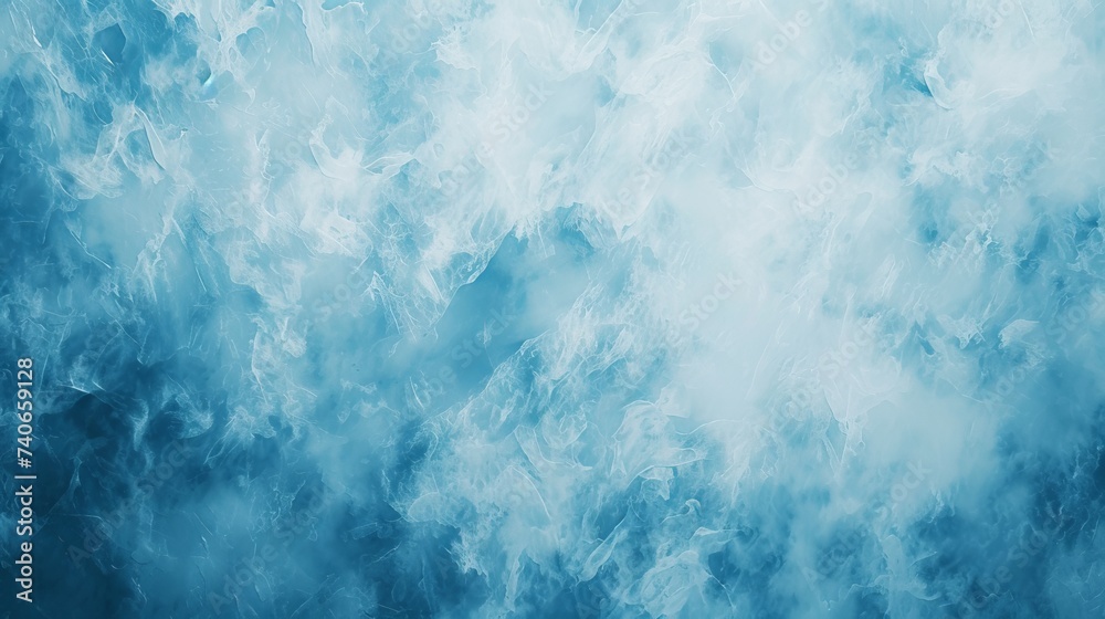 Icy glacier texture background