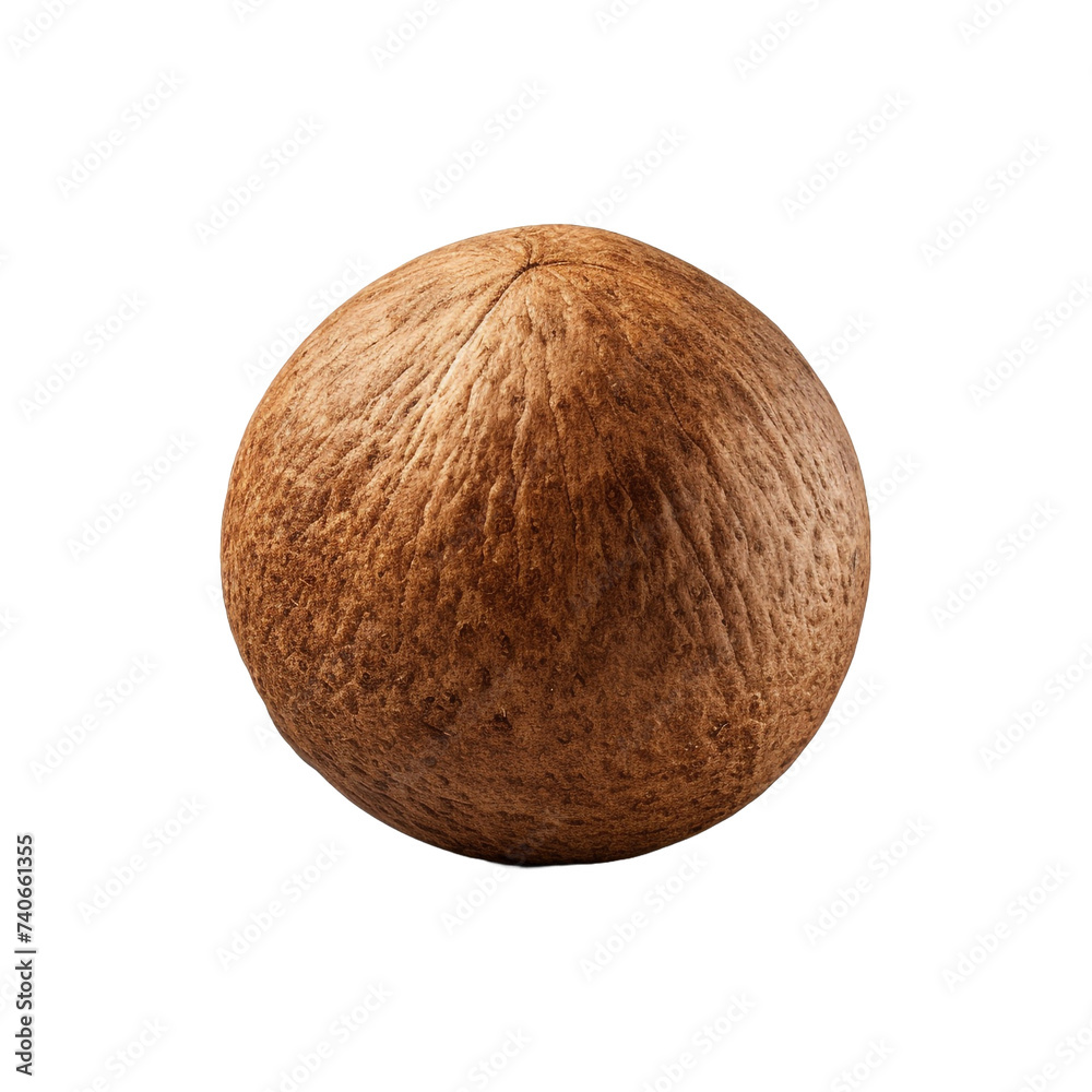 Nutmeg isolated on transparent background Nutmeg isolated on transparent background