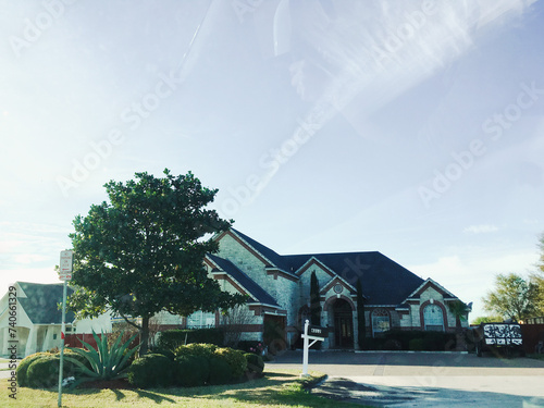 rainbow over the roof