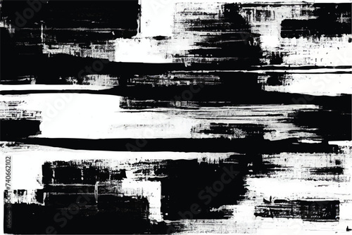 Black and white Grunge background. Black and white grunge texture with abstract pattern and design. Grunge background. Grunge texture. Abstract art. Black Abstract grunge art.