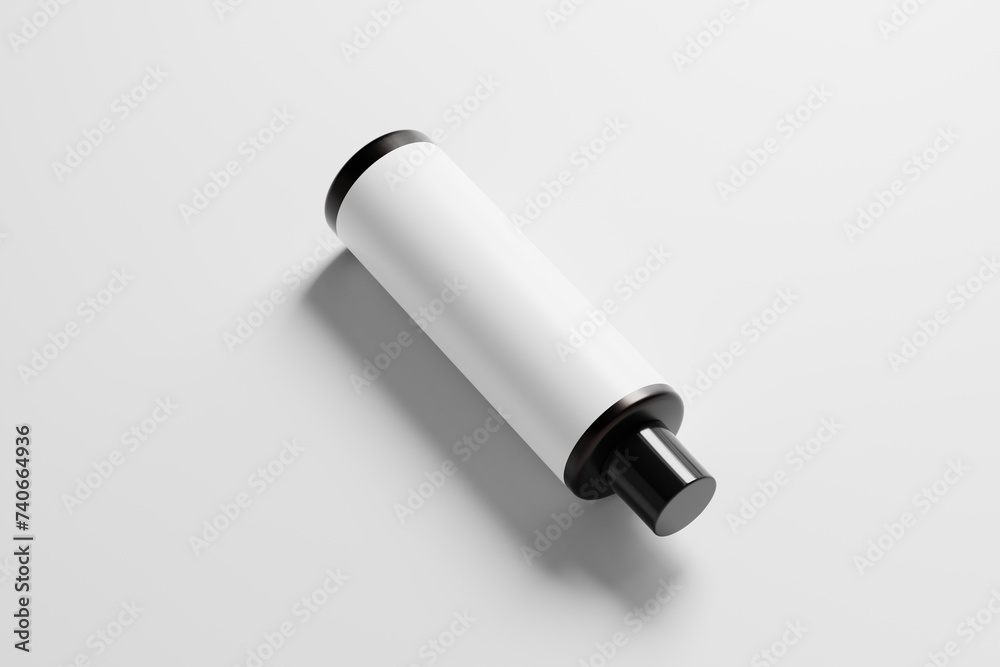 Black Glass Hair Oil Bottle Mockup Black Glass Hair Oil Bottle Mockup