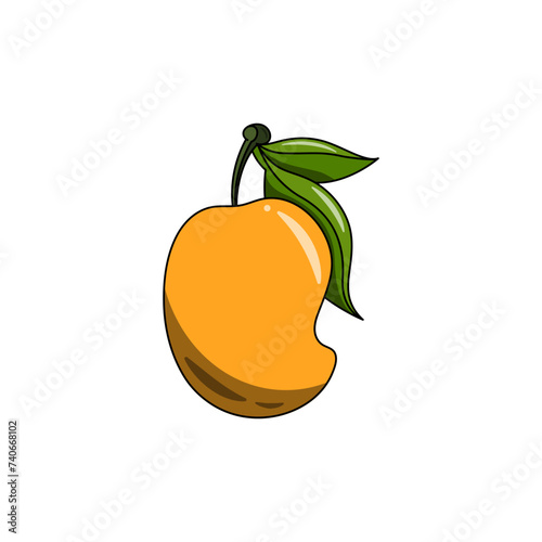 Mango logo design artwork