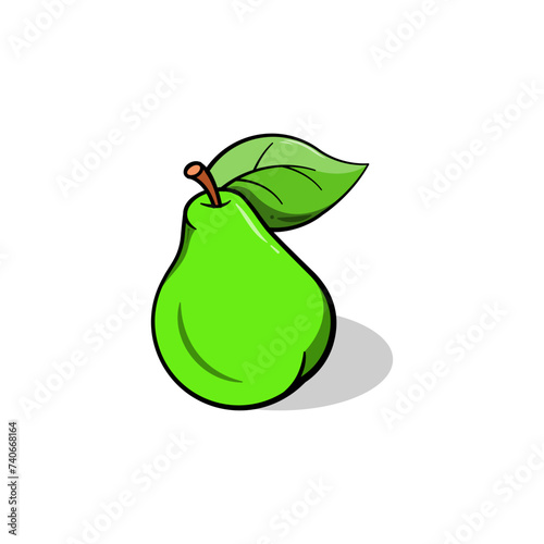 papaya color logo design