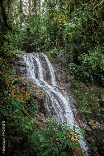 waterfall in Costa Rica  near El Guarco