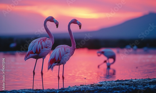 Embark on a journey through the breathtaking landscapes of Tanzania s Manyara and Serengeti regions  where the vibrant hues of flamingos paint the shores of tranquil lakes.