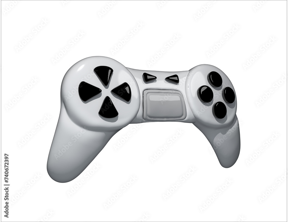 gamepad for gaming 3d render illustration. game joystick 3d icon. gamepad for gaming 3d render illustration. game joystick 3d icon.