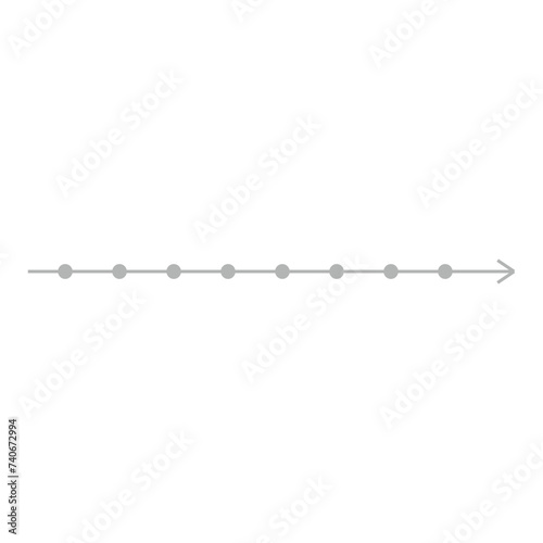 Arrow icon. Gray monochrome illustration of arrow vector icon for web Simple math illustration in dark color with lines. Educational design elements