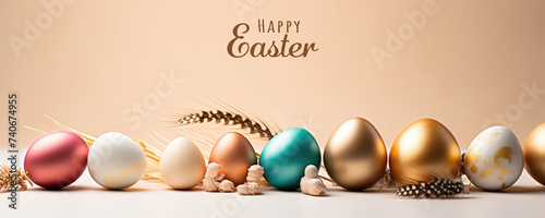 Easter Eggs and Baby Dolls - Decorative Set