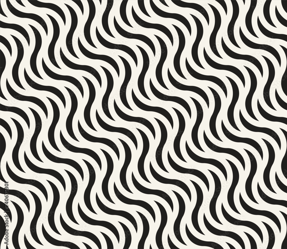 Vector seamless pattern. Repeating geometric elements. Stylish monochrome background design. Vector seamless pattern. Repeating geometric elements. Stylish monochrome background design.
