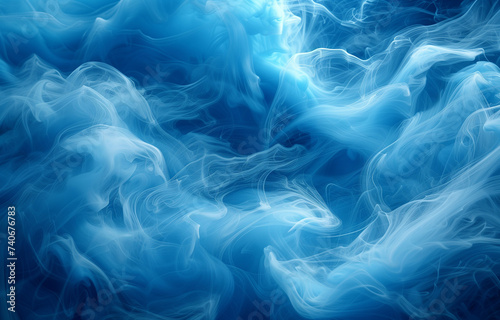 Swirling blue clouds 004