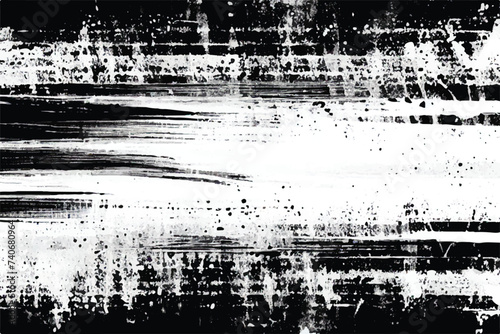 Abstract Grunge texture. Black and white grunge texture. Black Grunge texture Isolated on a white background. Black and white grunge texture. Grunge background. Black abstract art. Grunge art. Eps 10